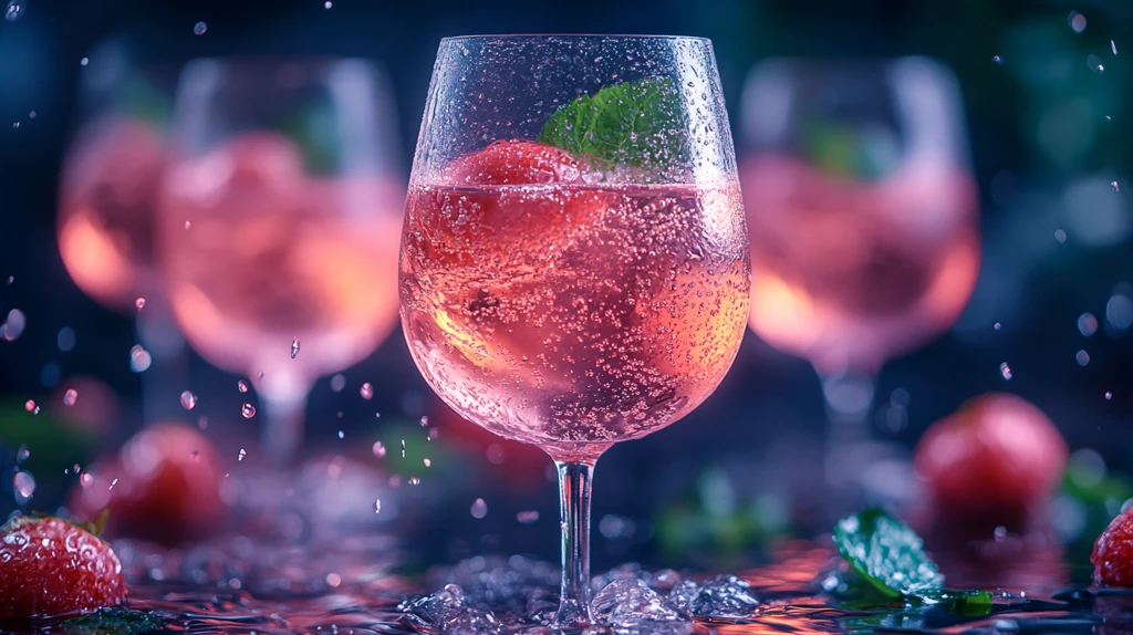 粉红鸡尾酒的魅力