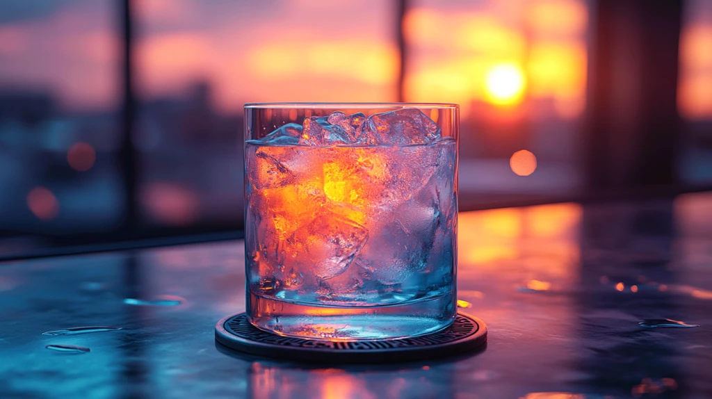 酒吧鸡尾酒特写