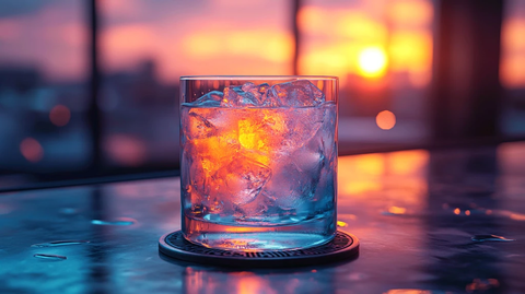 酒吧鸡尾酒特写