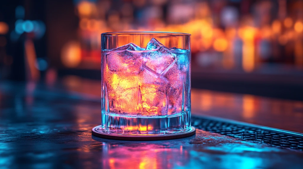 酒吧鸡尾酒特写