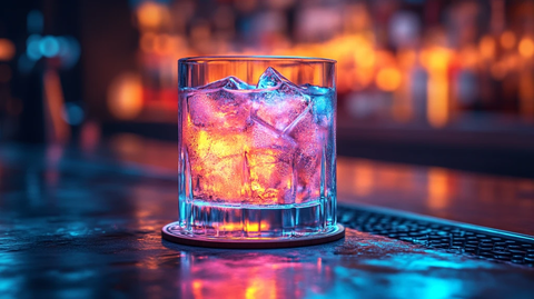 酒吧鸡尾酒特写