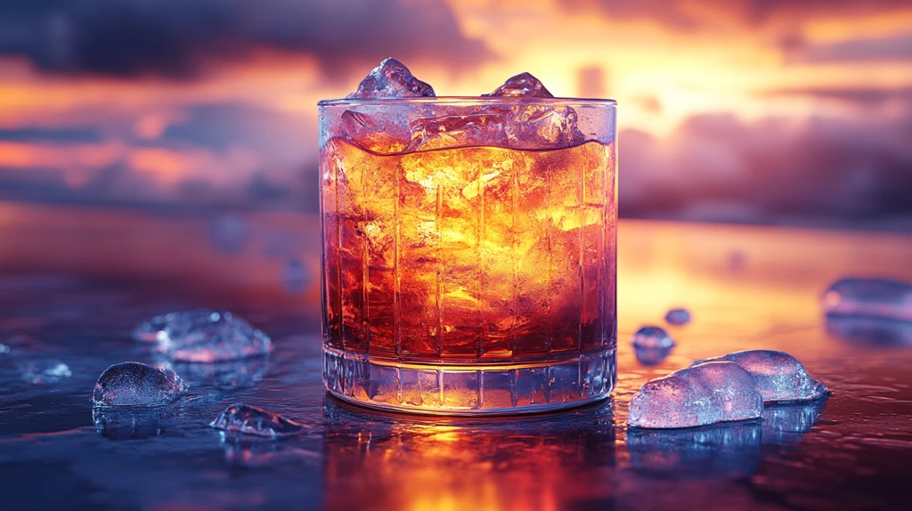 酒吧鸡尾酒特写