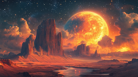 另一个星球的奇妙景观