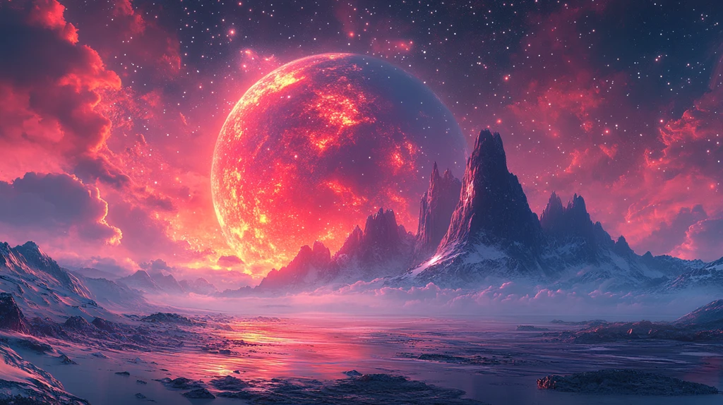 另一个星球奇妙的风景