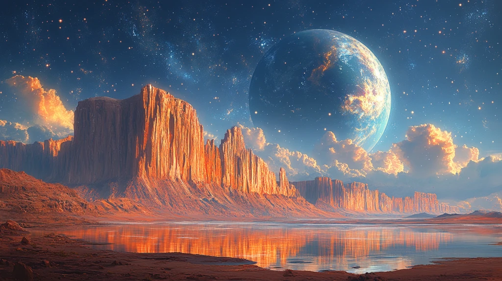 另一个星球的奇妙景观