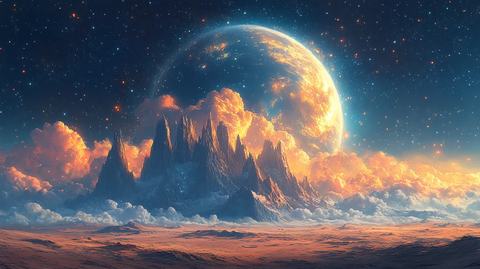 另一个星球的奇妙景观