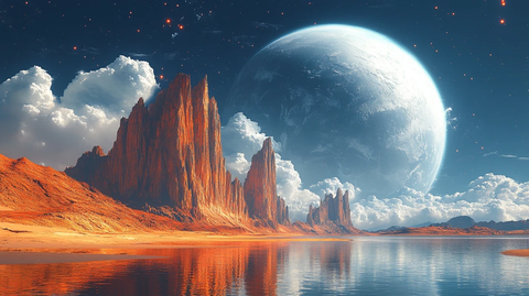 另一个星球的奇妙景观