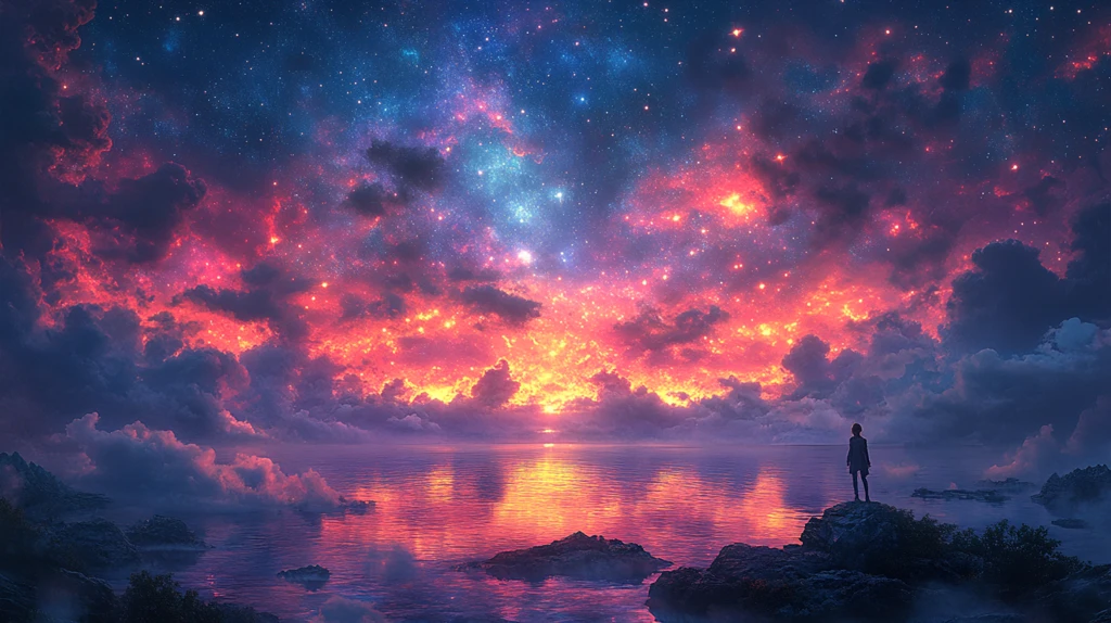 梦幻的宇宙星空