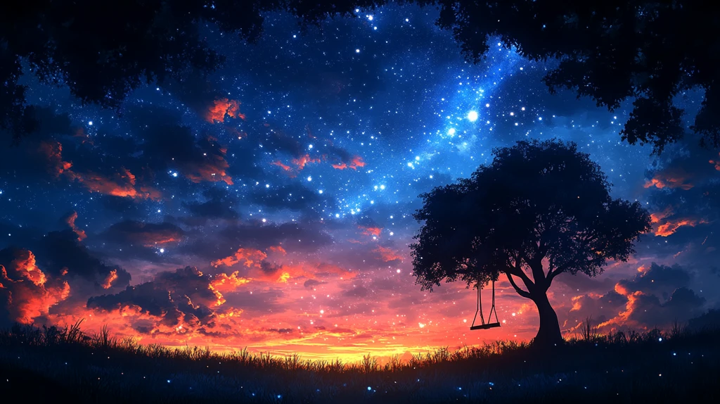 梦幻的宇宙星空