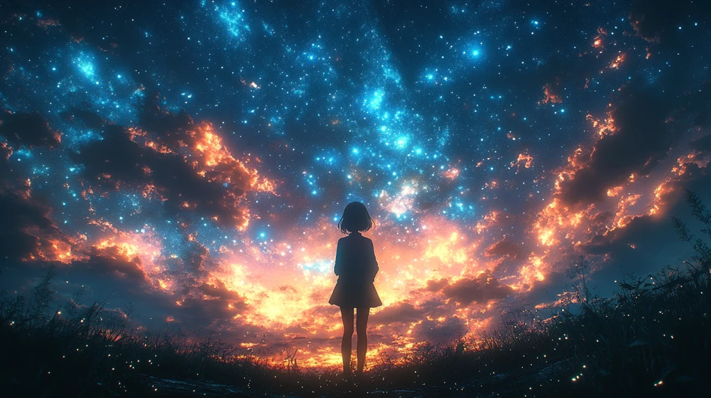 梦幻的宇宙星空