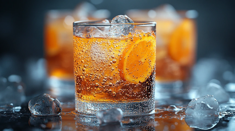 冰镇饮料特写夏天冷饮