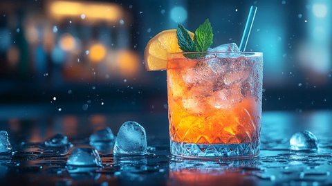 冰镇饮料特写夏天冷饮