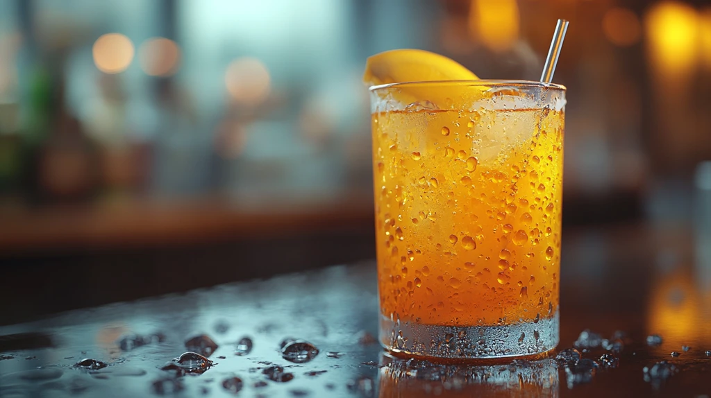 冰镇饮料特写夏天冷饮鸡尾酒