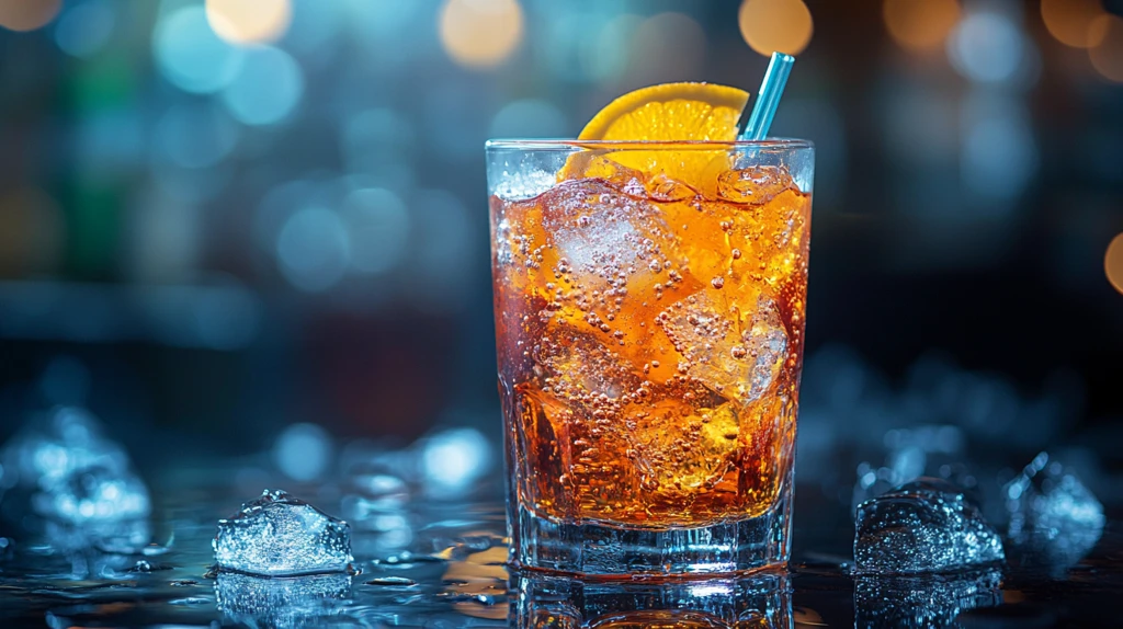 冰镇饮料特写夏天冷饮鸡尾酒