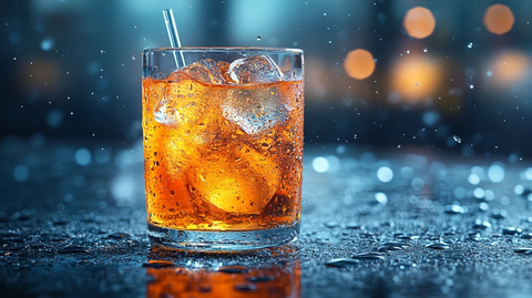 冰镇饮料特写夏天冷饮