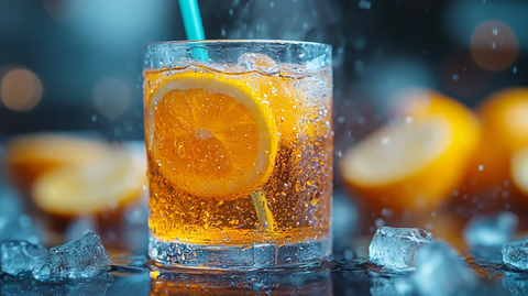 冰镇饮料特写夏天冷饮