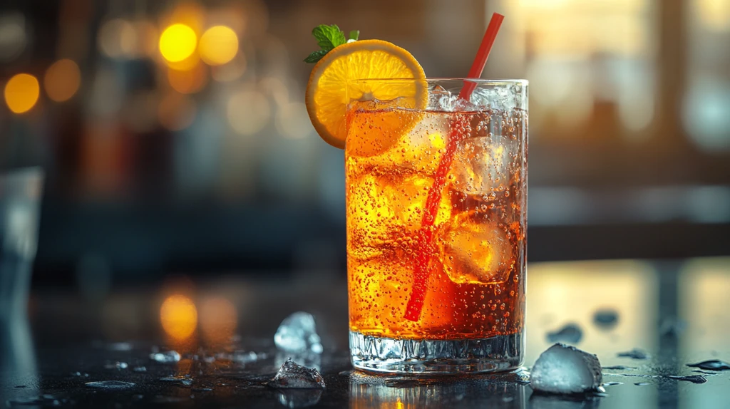 冰镇饮料特写夏天冷饮