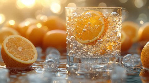 冰镇饮料特写夏天冷饮