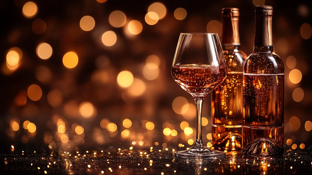 彩色矢量香槟和酒杯背景