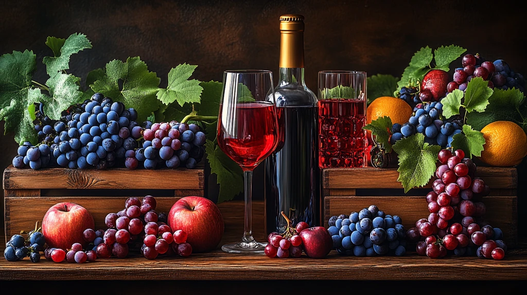 像素美术酒瓶游戏资产设计