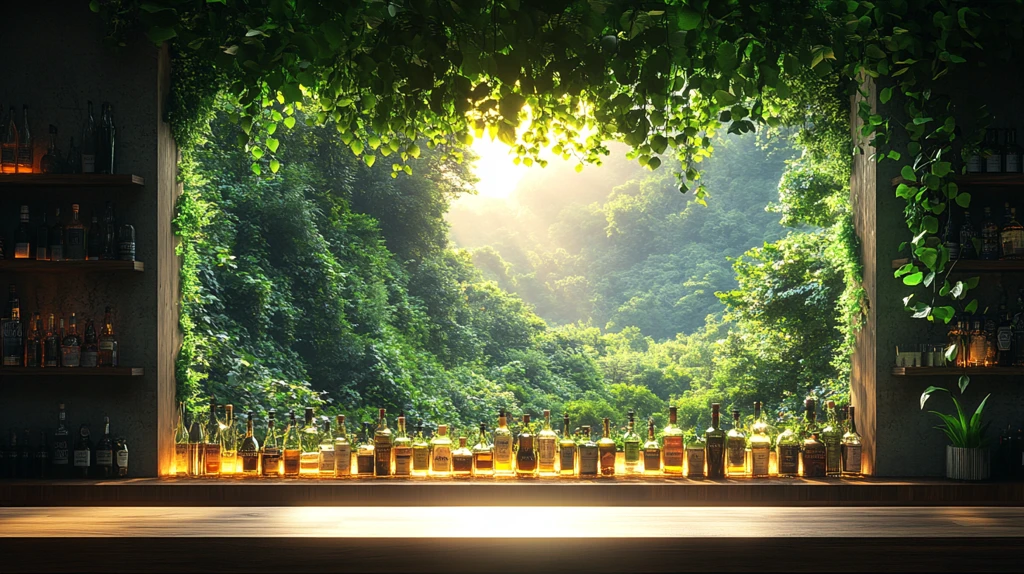 丛林风格休闲酒吧