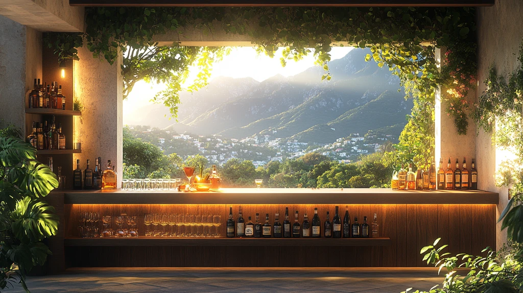 丛林风格休闲酒吧