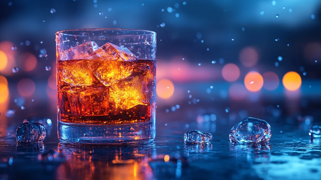 一杯冰镇威士忌