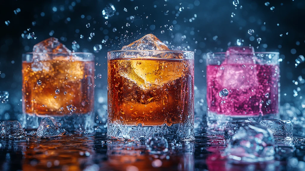 一杯冰镇威士忌