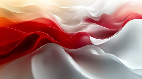 红白渐变合作背景