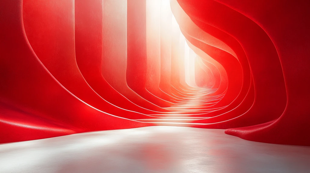 红白渐变合作背景