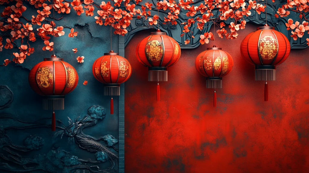 新年烟花庆吉祥