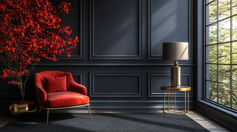 灰色条纹入口大厅