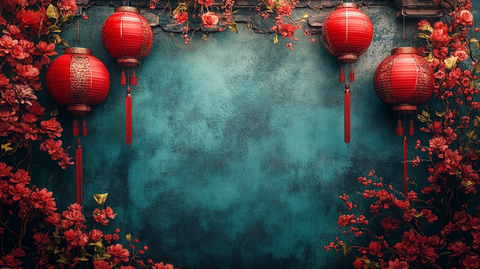 春节元素海报设计