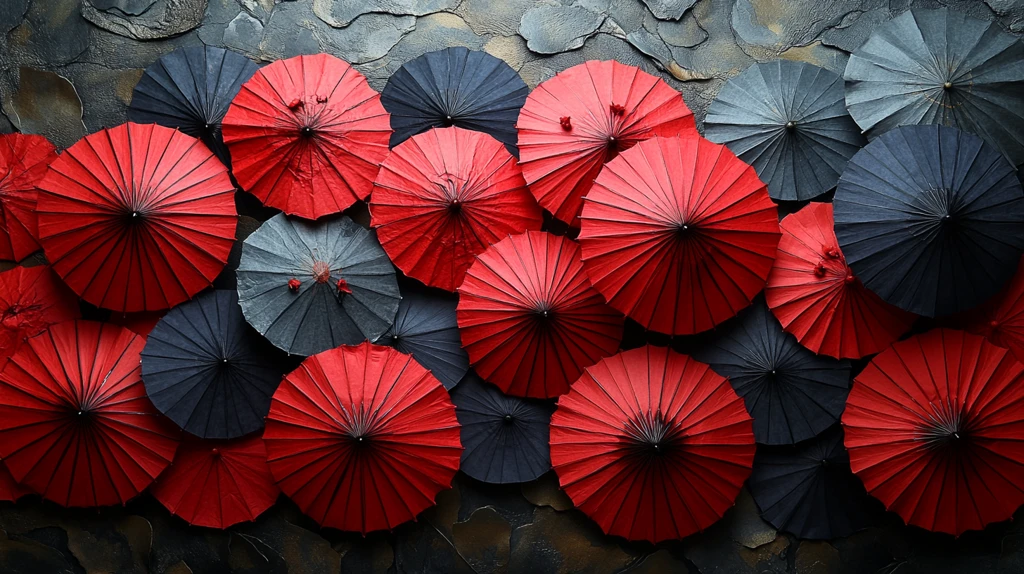 红纸伞阵列