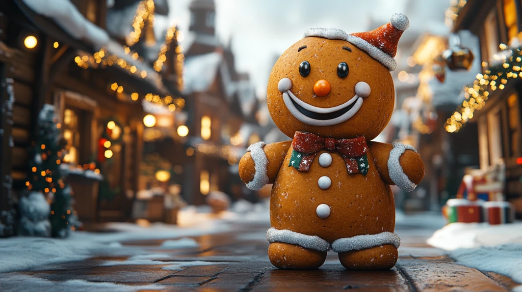 树精灵穿姜饼人服