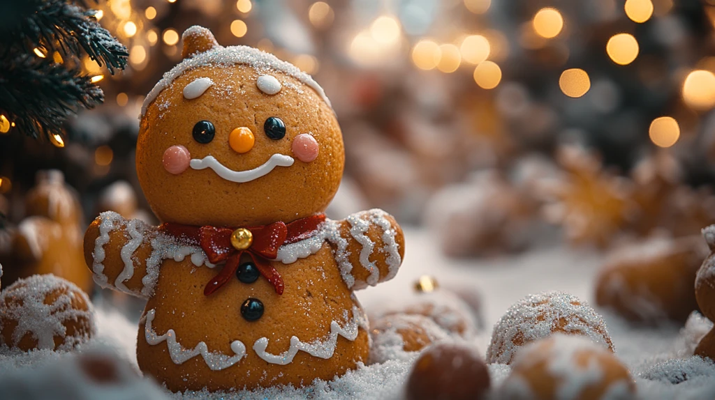 树精灵穿姜饼人服