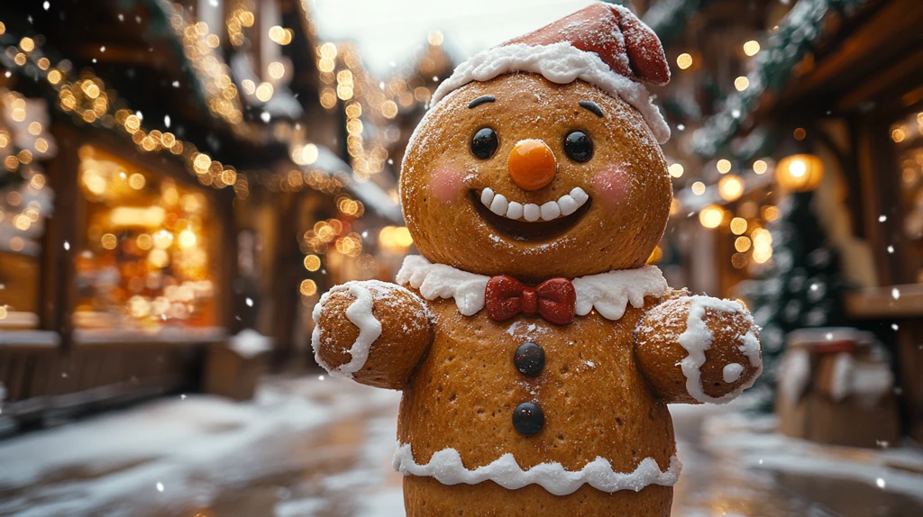 树精灵穿姜饼人服