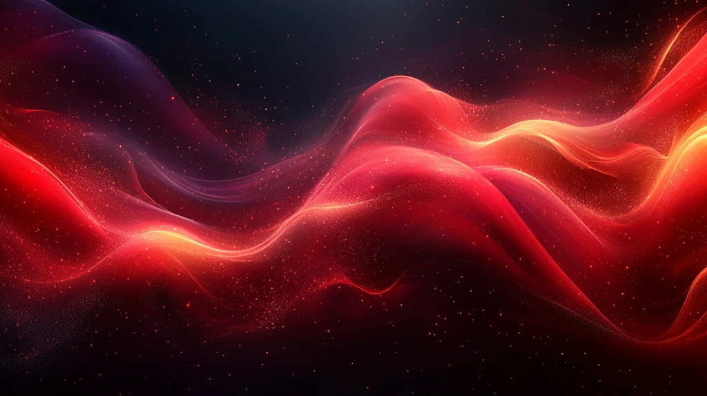 红黑渐变波纹背景