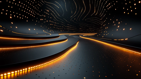 黑金渐变技术封面