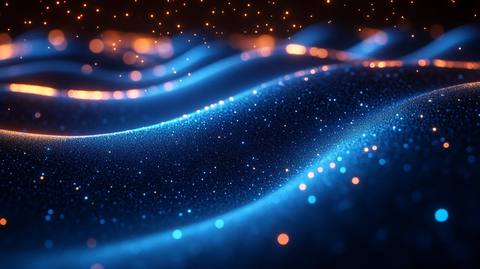 曲光线抽象背景