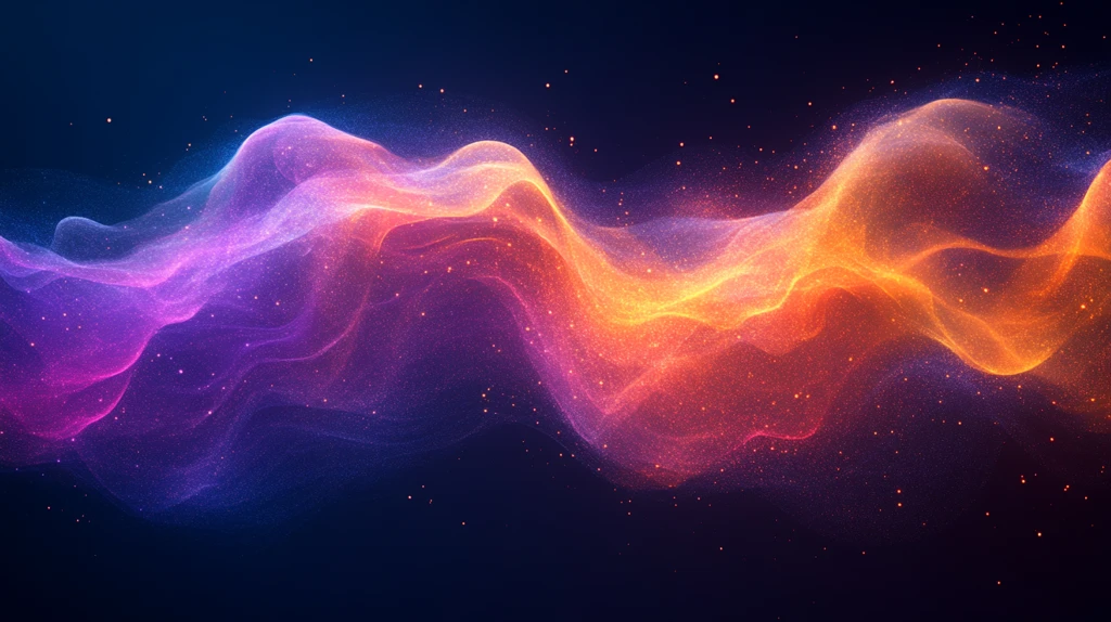 紫色黄色声波图