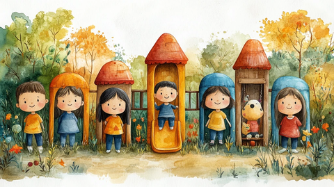 快乐儿童游乐场