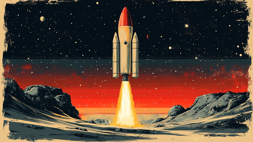 星空与星际线稿