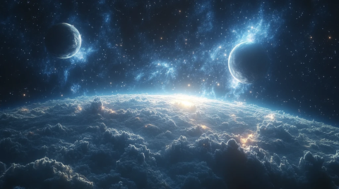 星云行星背景图