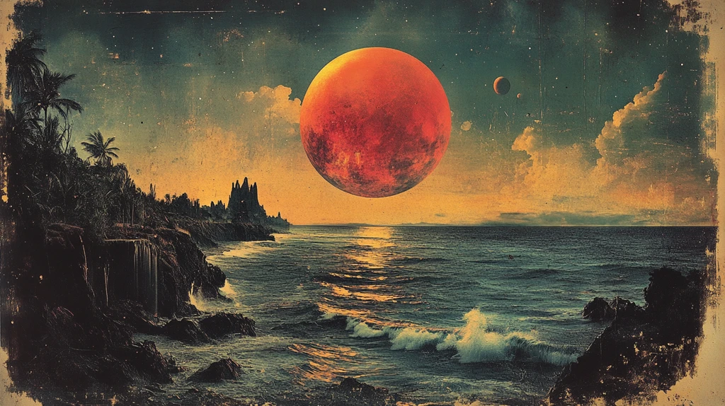 行星动物神秘拼贴