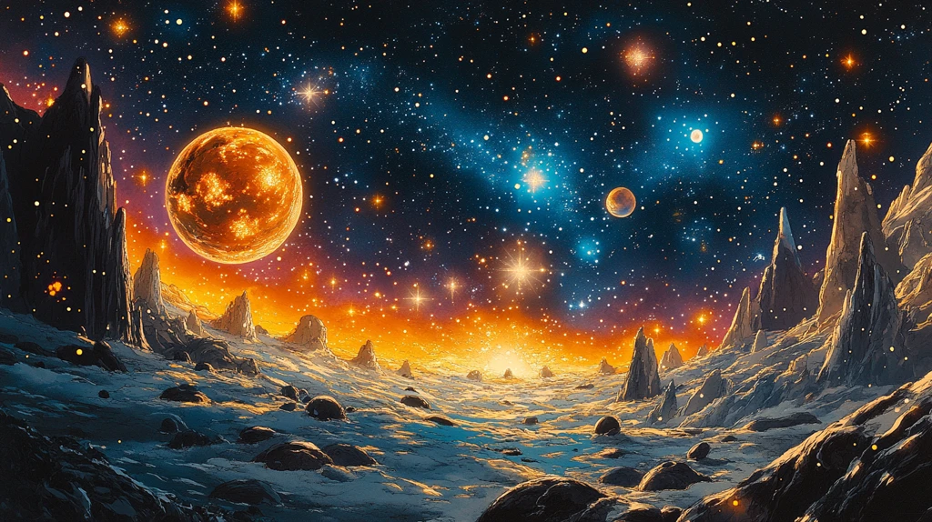 宇宙星球星球背景