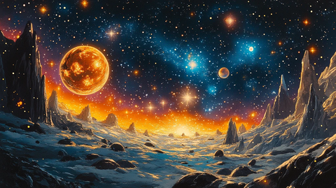 宇宙星球星球背景