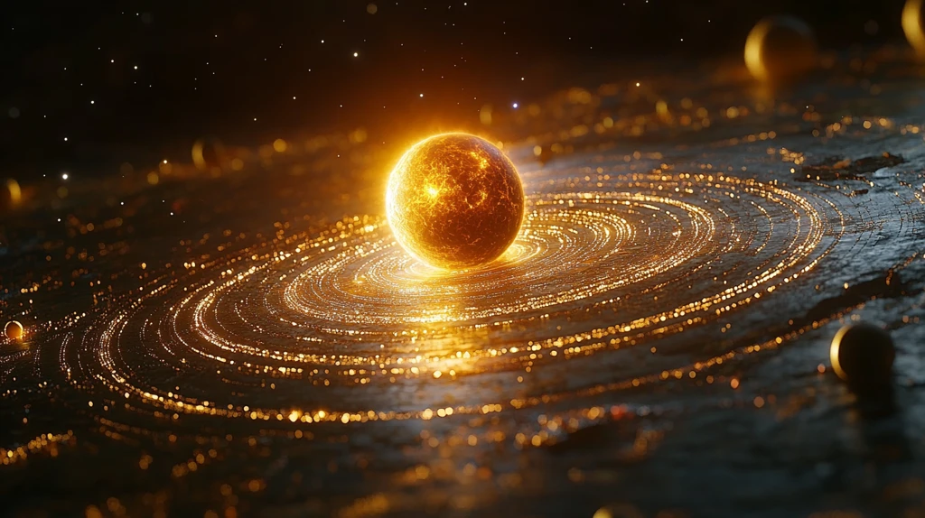 能量波形成行星