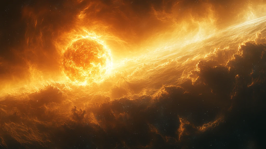 能量波形成行星