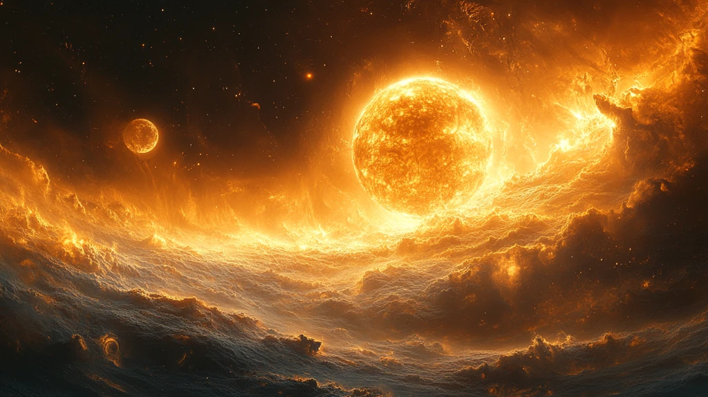 能量波形成行星